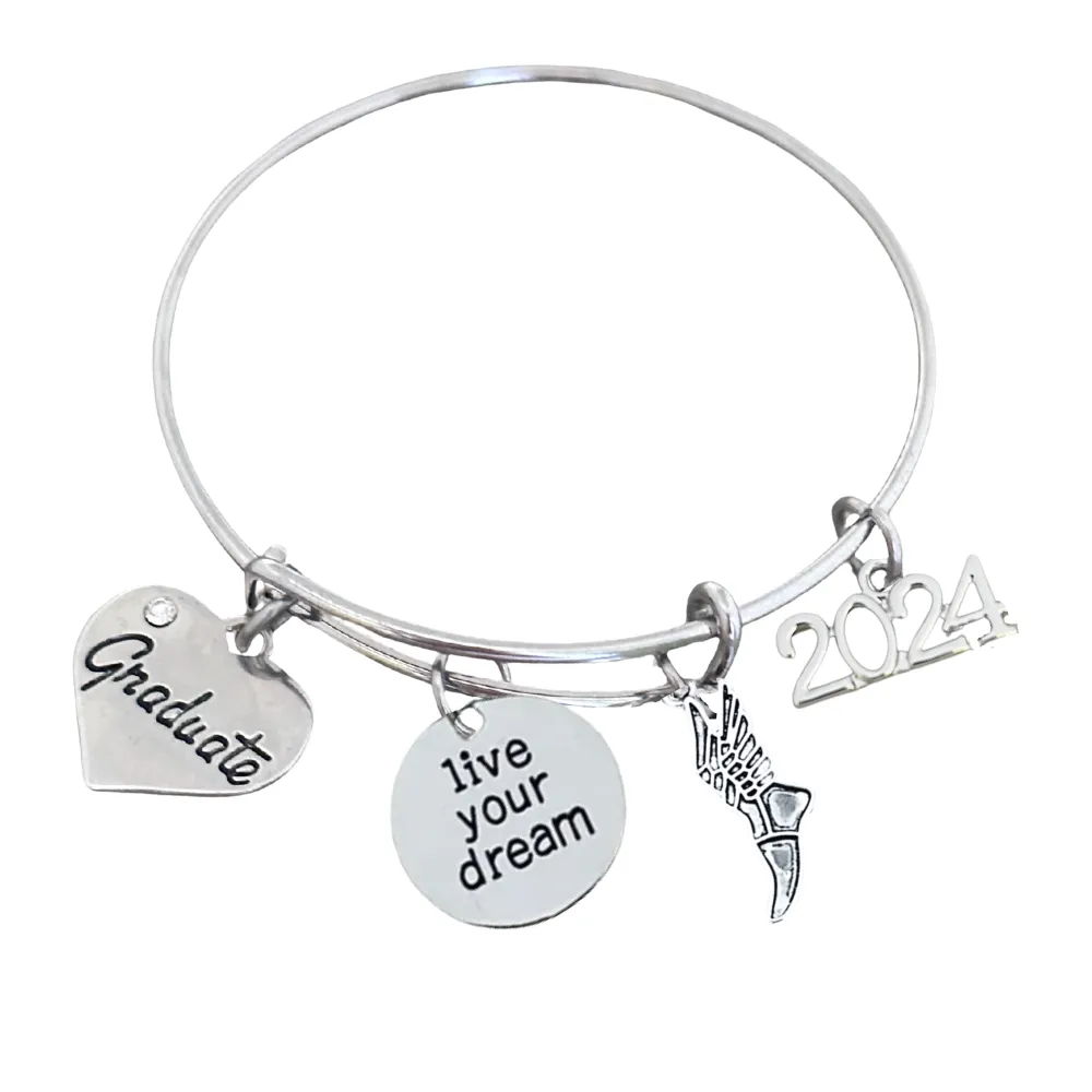 2024 Sports Graduation Bracelet - Live Your Dream- Pick Activity