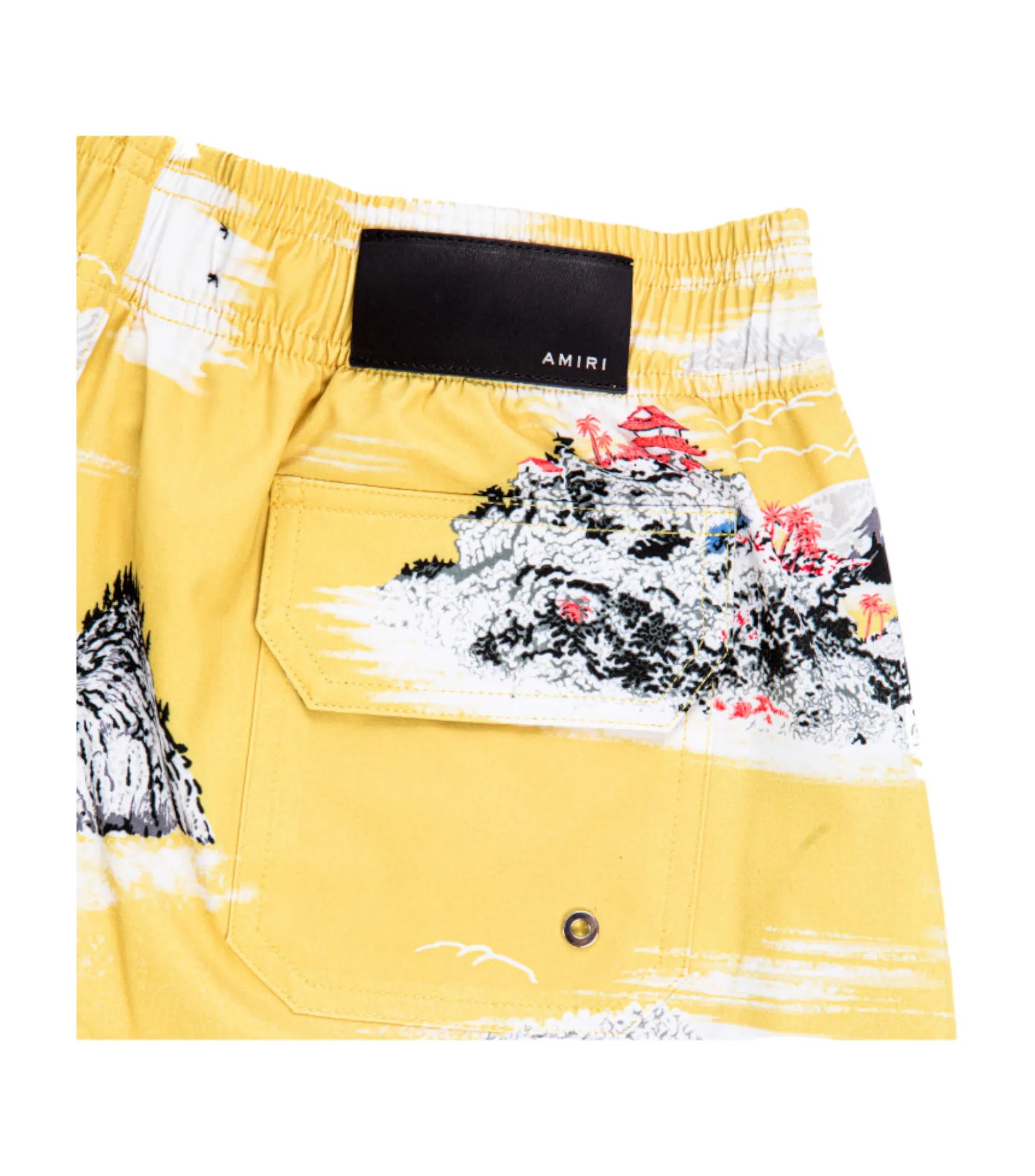 Amiri Aloha Beach Cabana Swim Shorts