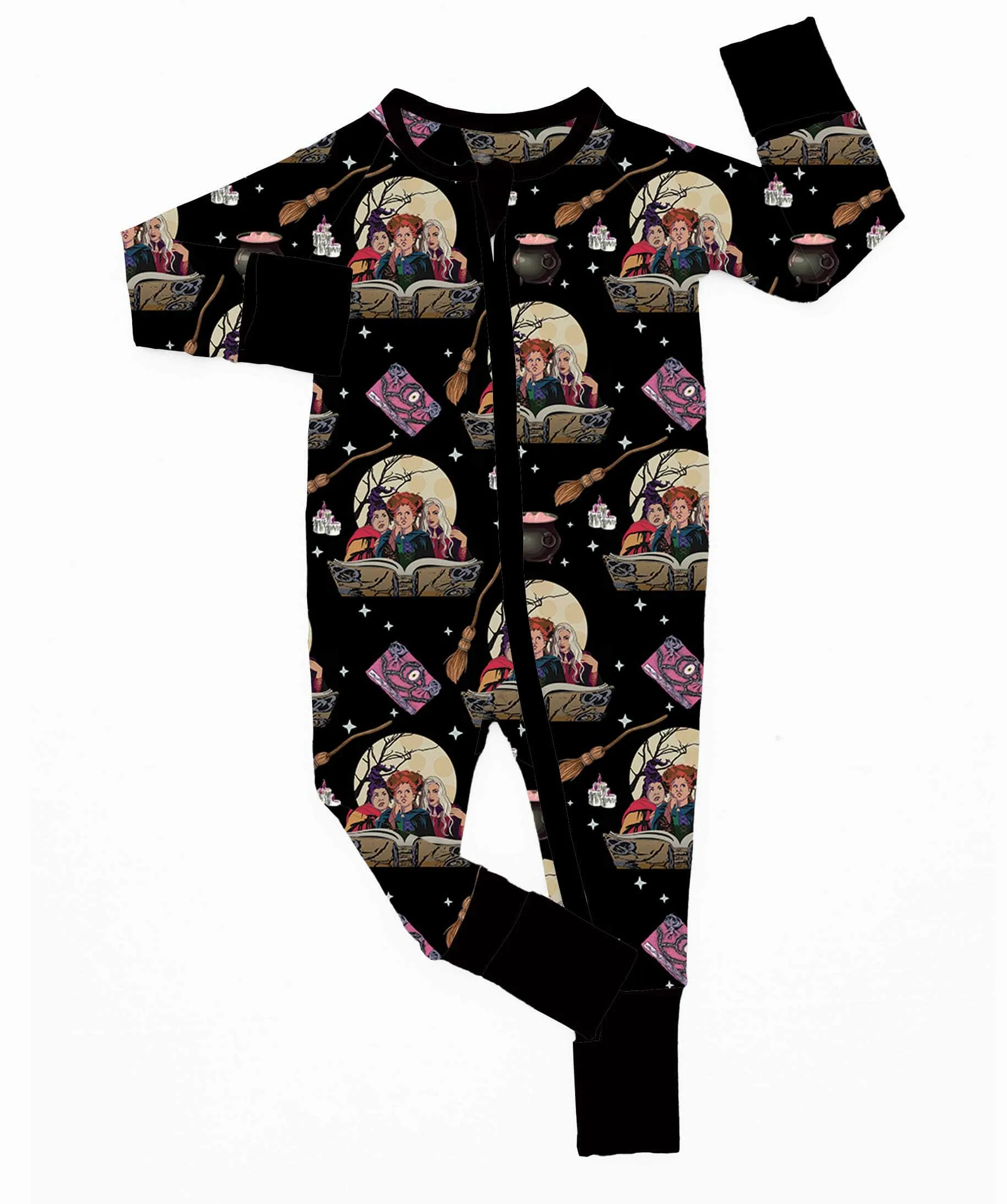 Boo Bash Amuck - Bamboo Zippy Romper