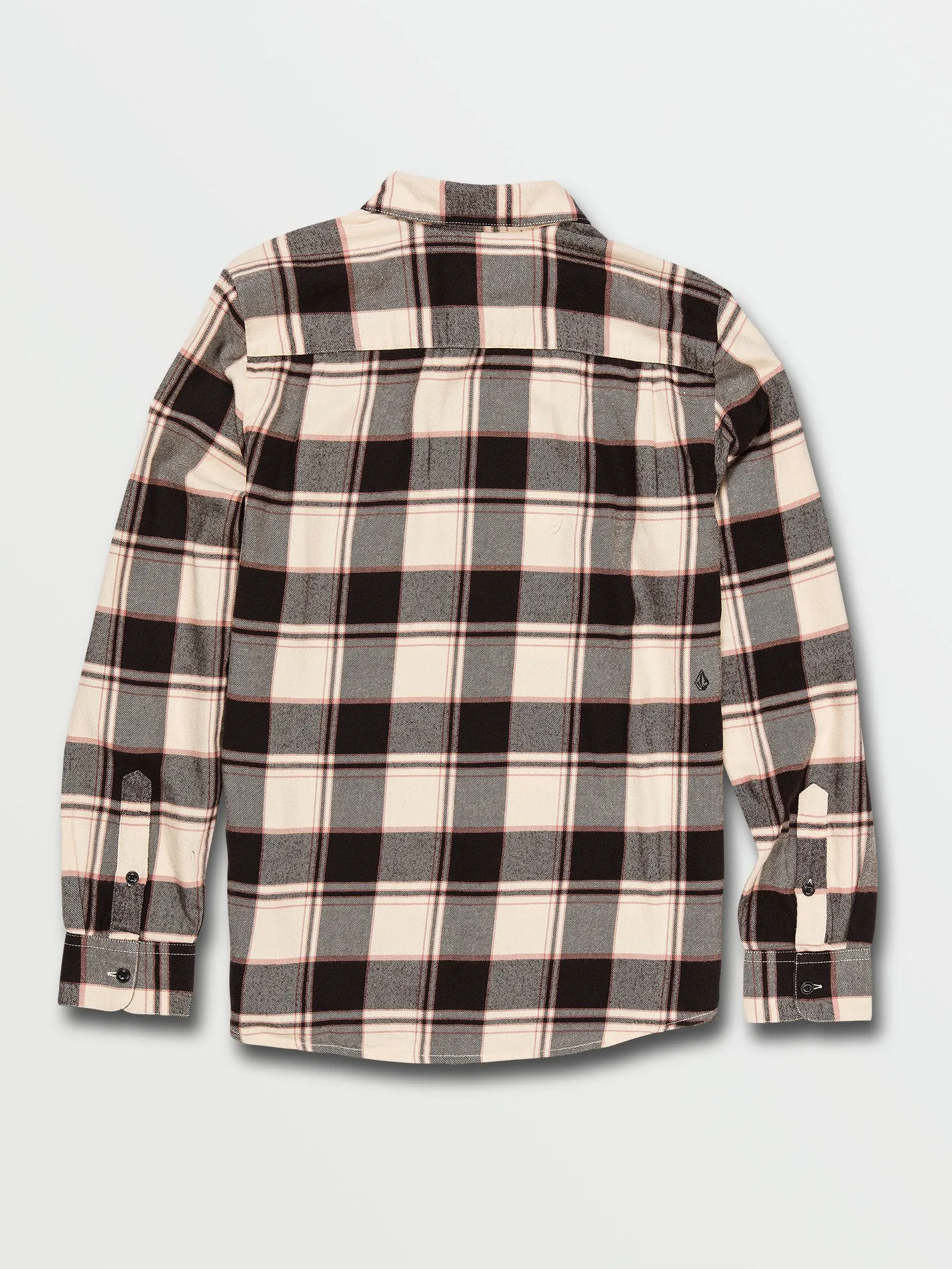 Caden Plaid Long Sleeve Flannel - Bleached Sand