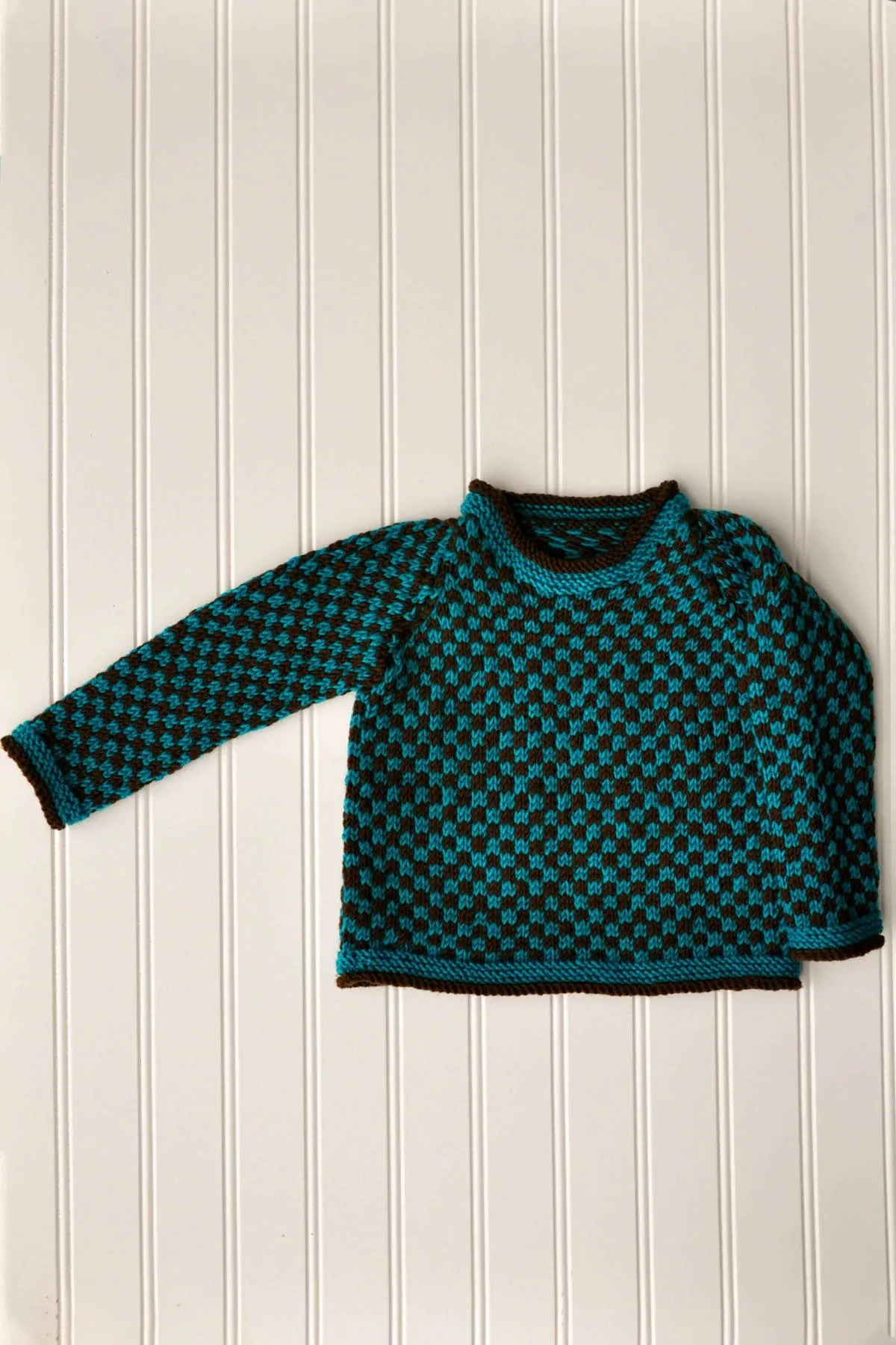 Checkerboard Pullover