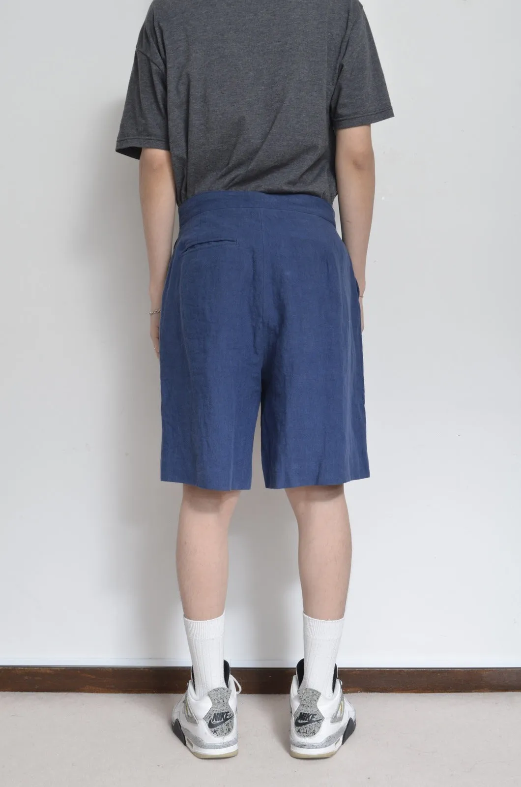 CHINO WIDE TUCK SHORTS