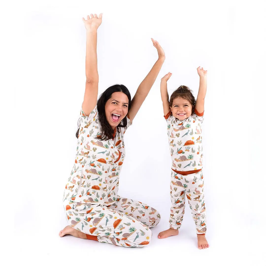 Desert Friends Western Bamboo Pajamas Kids Clothes