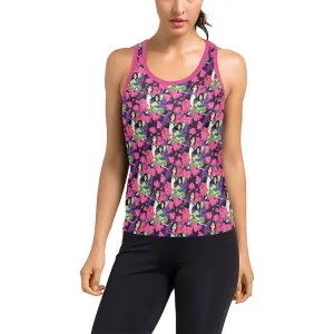 Disney Mulan Blooming Flowers Women's Racerback Tank Top