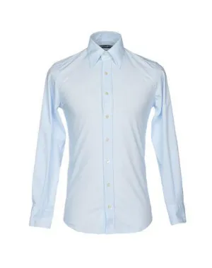 Dolce & Gabbana Man Shirt Sky blue 15 inches-neck