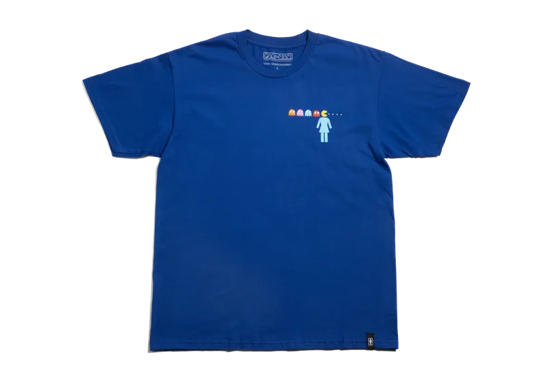 Girl OG Pac-Man Maze Tee Royal