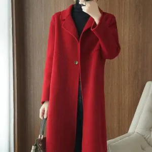 High-end Double-sided Woolen Wool Coat