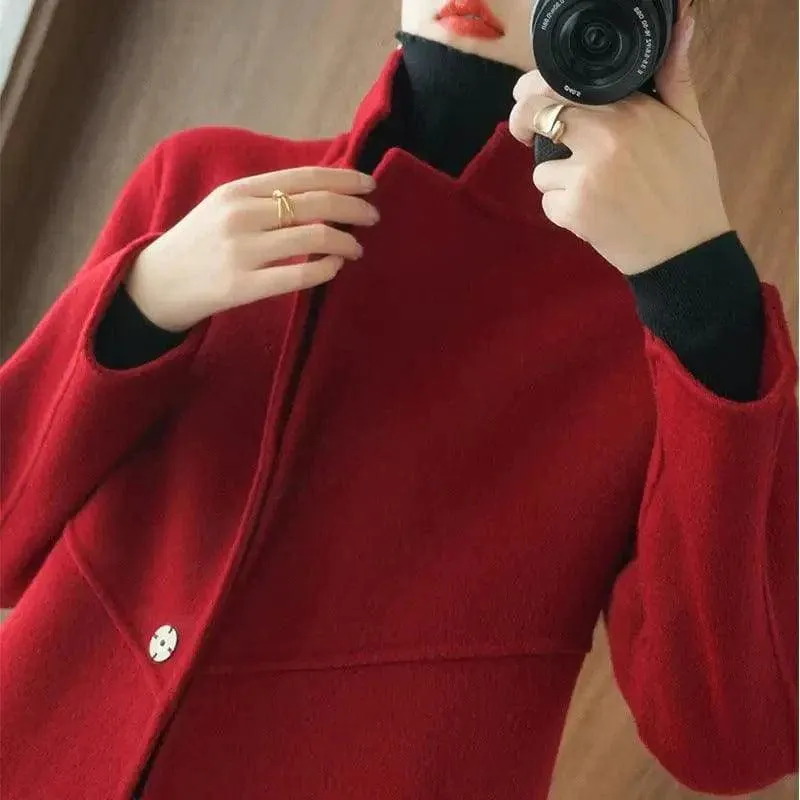 High-end Double-sided Woolen Wool Coat