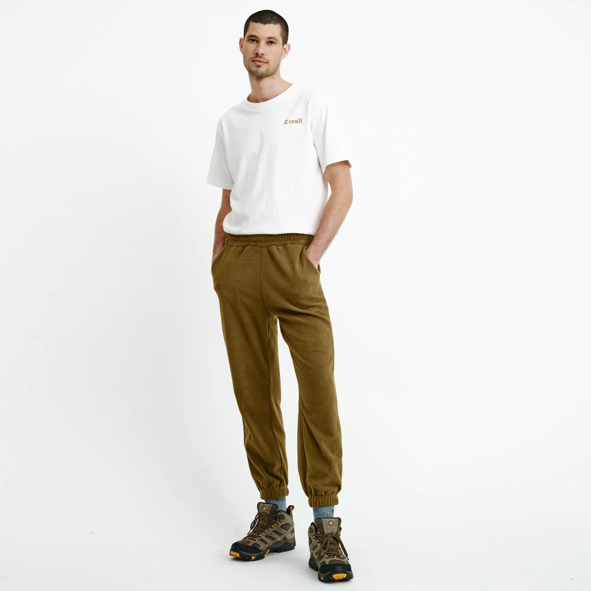 Mens Cosy Sweatpants River Moss