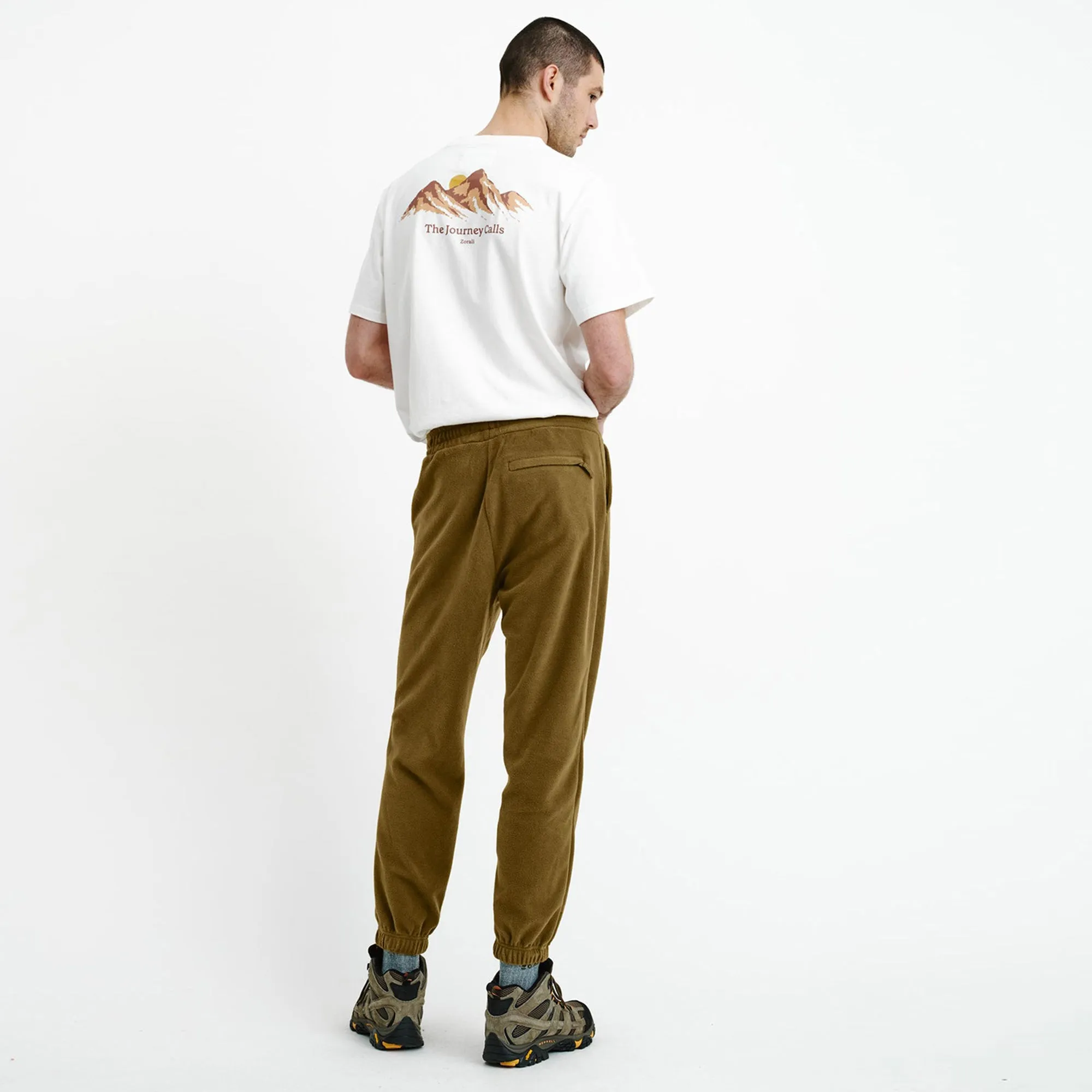 Mens Cosy Sweatpants River Moss