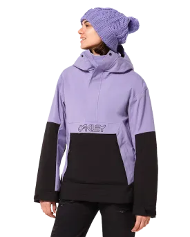 Oakley Women's Tnp Tbt Insulated Anorak - Blackout/New Lilac