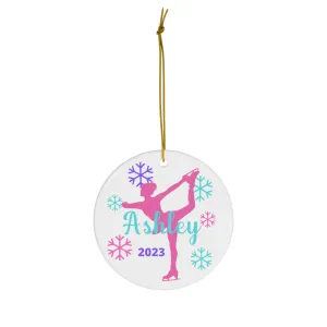 Personalized Figure Skating Ornament