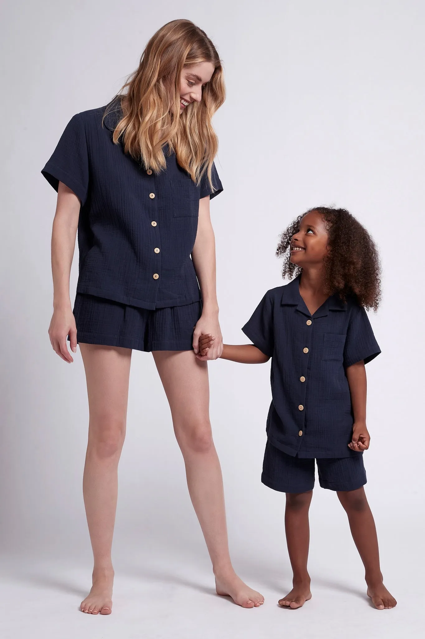 Piper Kids Pyjama Set - Navy