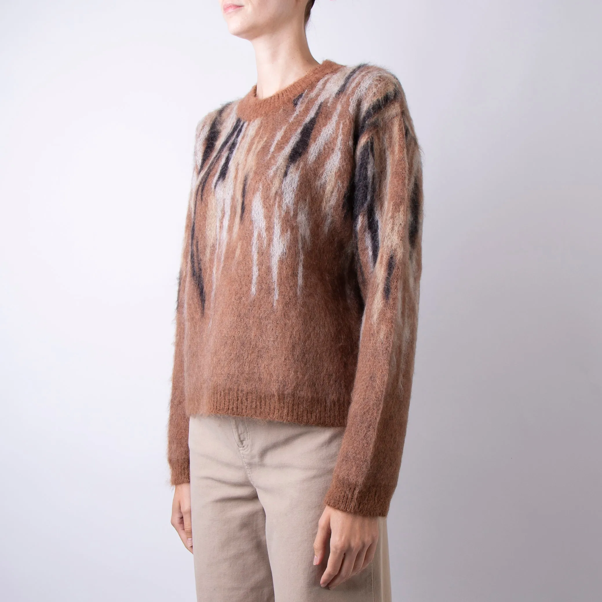 ROBERTO COLLINA SWEATER A28001 07 BEIGE