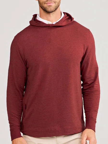 tasc Performance Men's Venture Fleece Hoodie in Autumn Heather