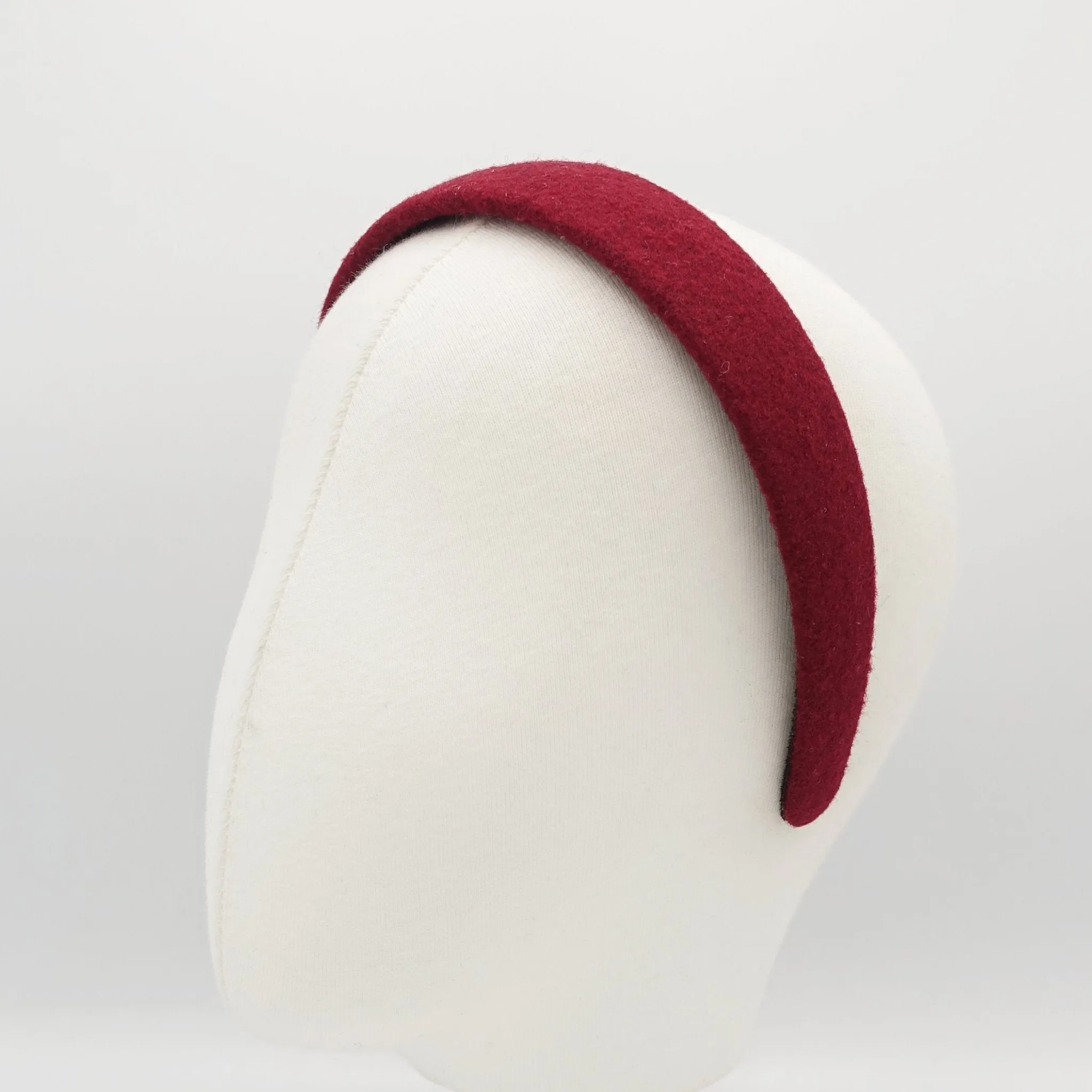 woolen fabric headband solid color hairband women hair accessory