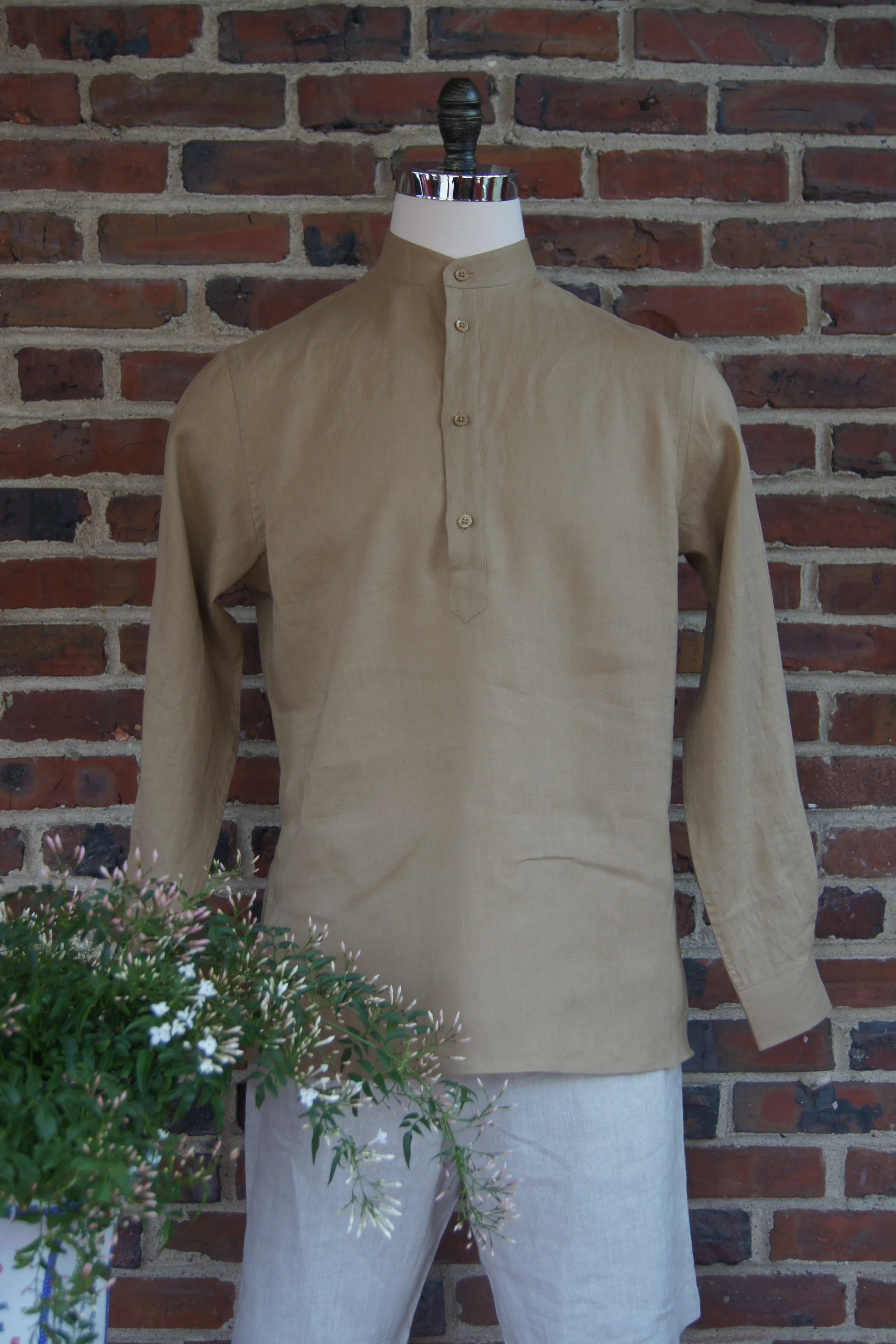 Yellow Yao-Michael’s Henley Shirt